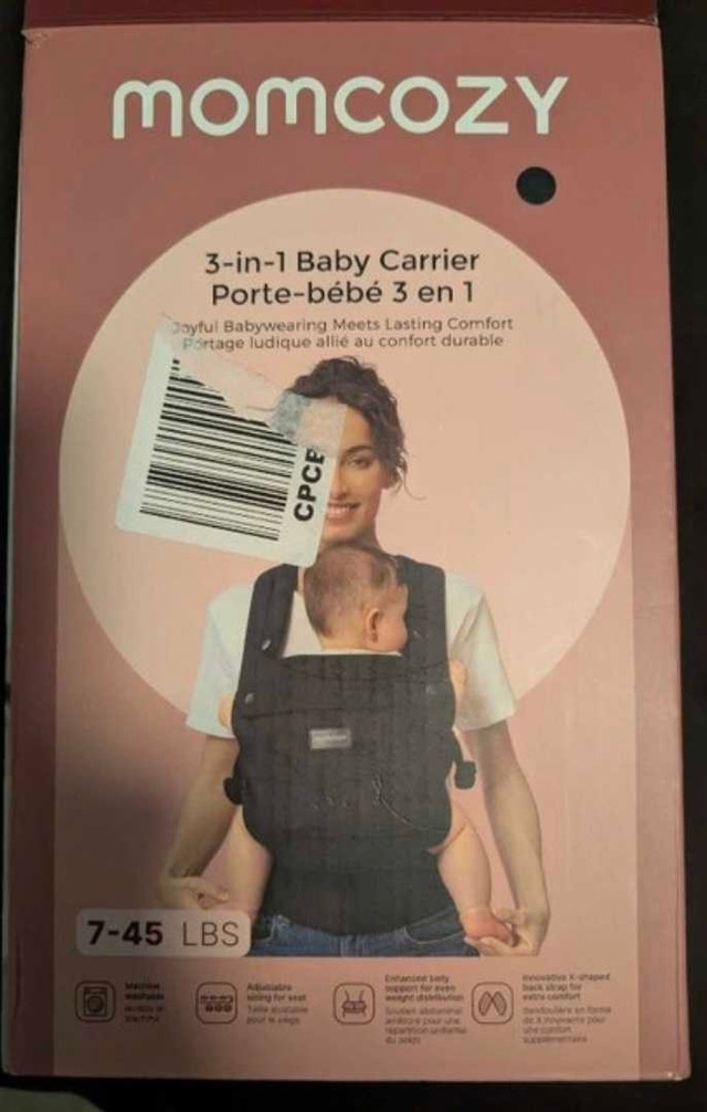 Momcozy 3-in-1 Baby Carrier khaki - photo 2