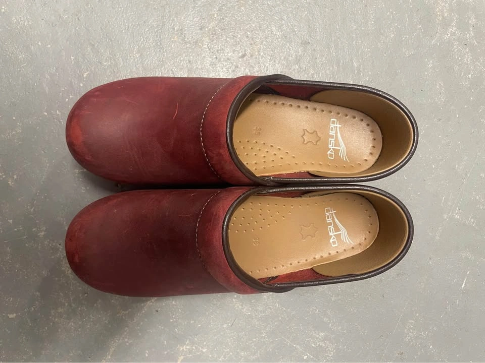 leather waterproof clogs size 7.5-8 - photo 3