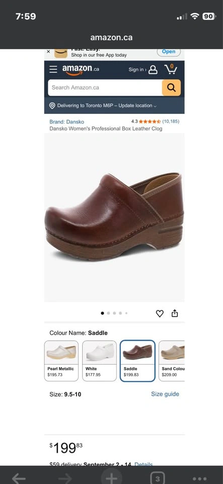 leather waterproof clogs size 7.5-8 - photo 5