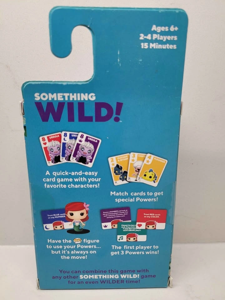 Funko Something Wild! Disney The Little Mermaid (Ariel) Card Gam - photo 2