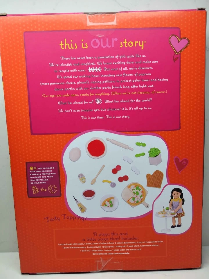 Our Generation "Tasty Toppings" Pizza Making Set for 18-inch dol - photo 2