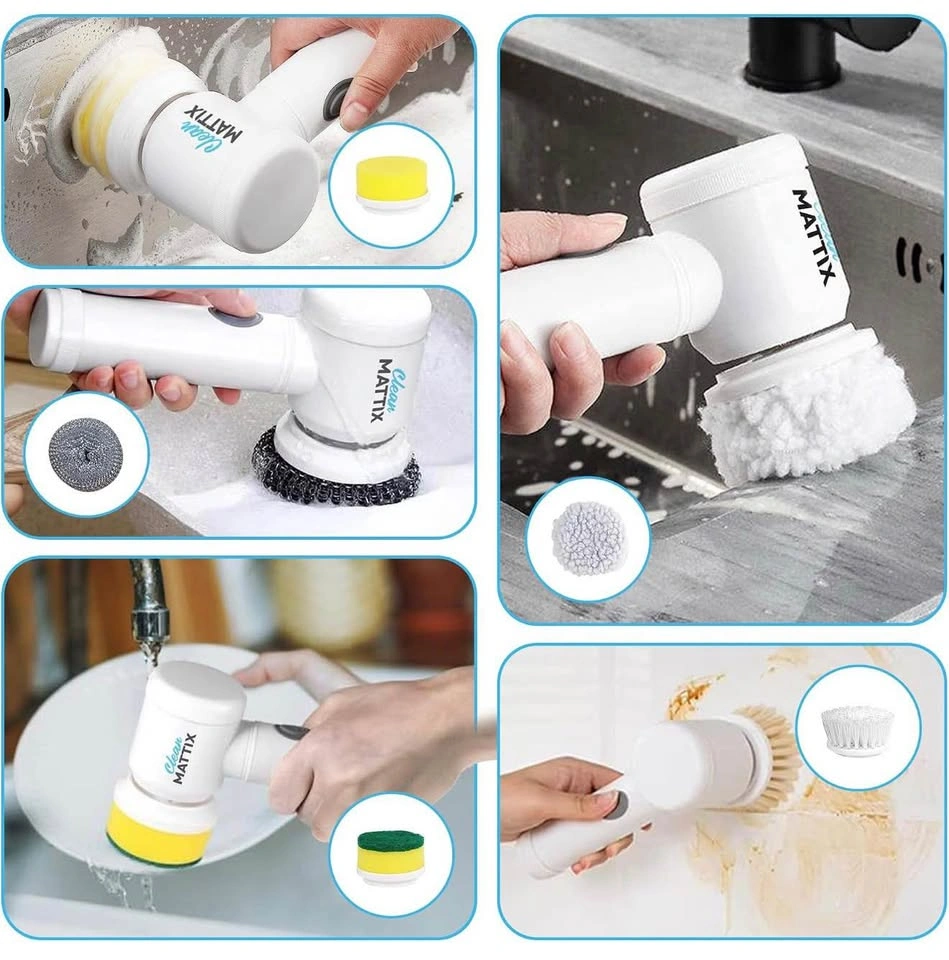 5-in-1 Electric Spin Scrubber – Cordless Power Scrubber - photo 4
