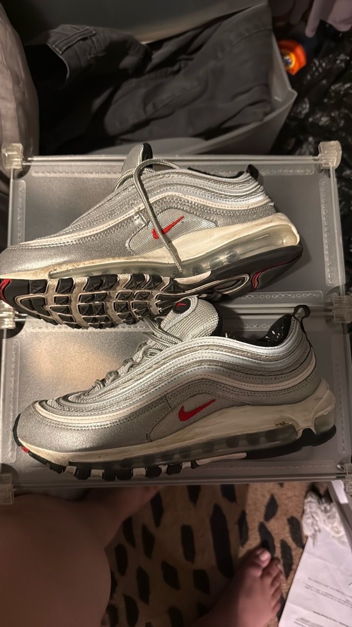 Nike Air Max 97 Silver Bullet Sneakers - photo 3