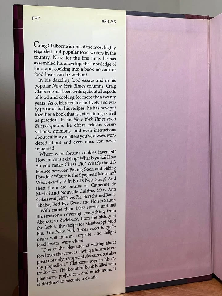 Craig Claiborne's The New York Times Food Encyclopedia (1985) - photo 3
