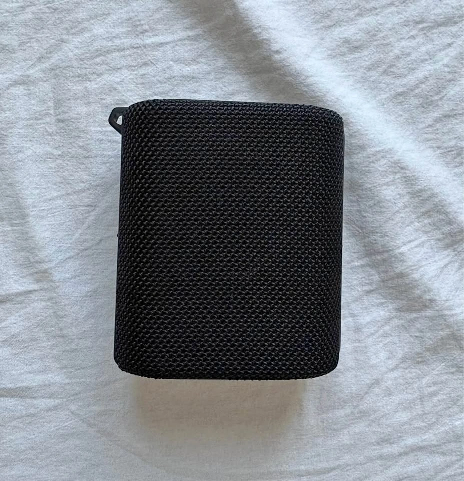 black Bluetooth speaker