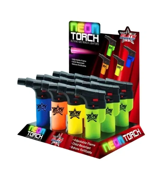 Elite Brands USA Jet Flame Butane Torch Lighters (12 Pack) - photo 2