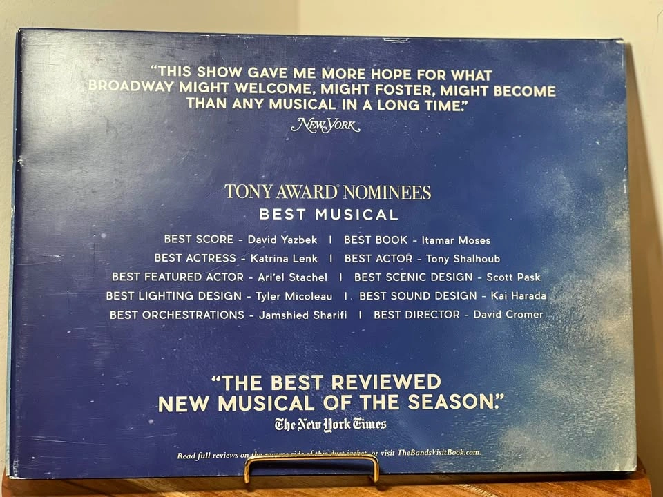 The Band's Visit Broadway Souvenir Program / Book - photo 5