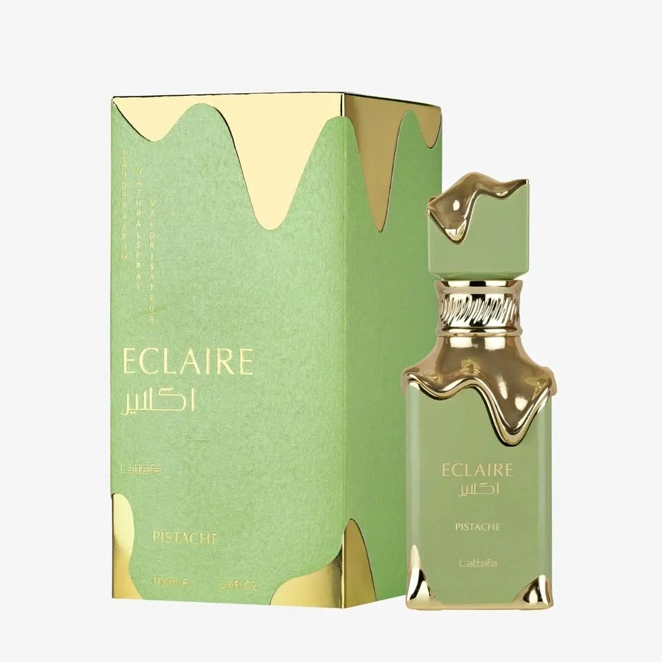 Eclaire Pistache Eau de Parfum Spray 100ml (3.4oz) by Lattafa