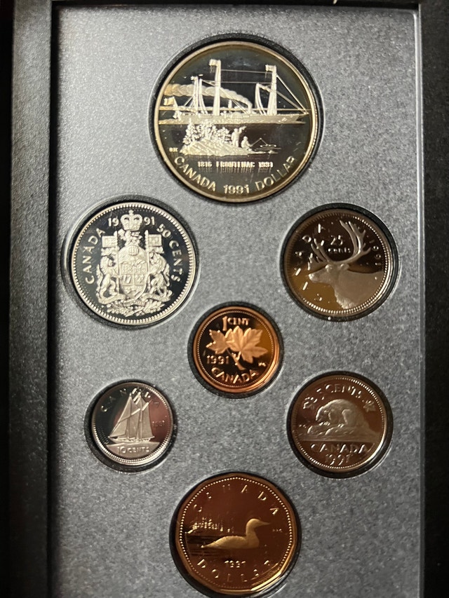 3 Silver dollar proof set - photo 2