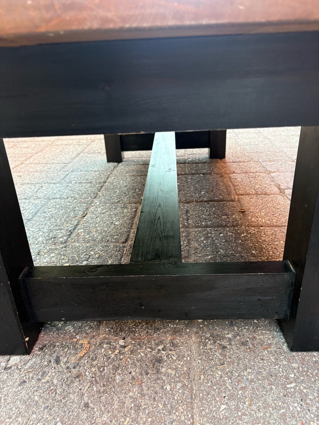 Rustic Wood Coffee Table - photo 3
