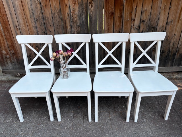 IKEA ingolf chairs (4)