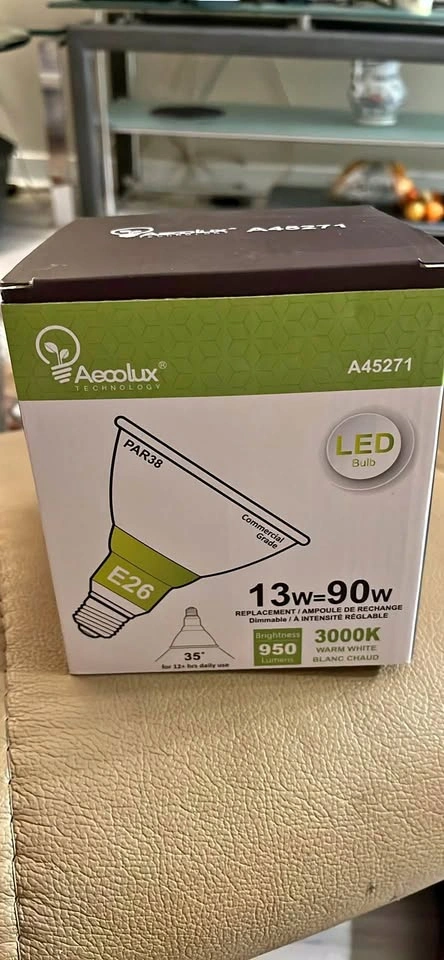 LED floodlight Bulbs (5 units)