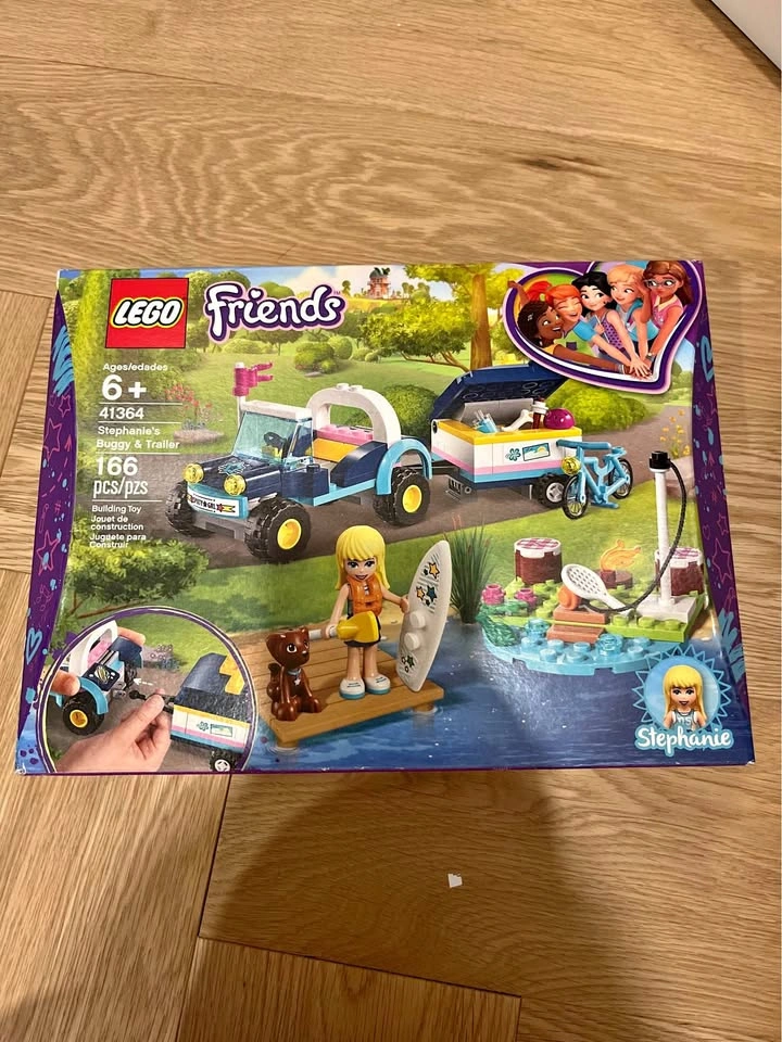 LEGO Friends 41364 Stephanie's Buggy & Trailer brand new and sea