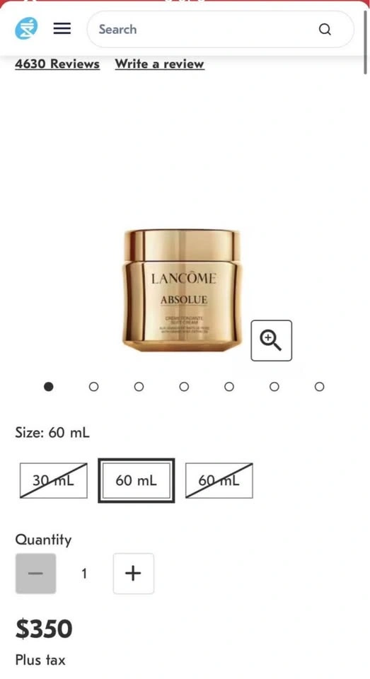 Lancôme Absolue Regenerating Soft Cream 15ml (4 for $95) - photo 3