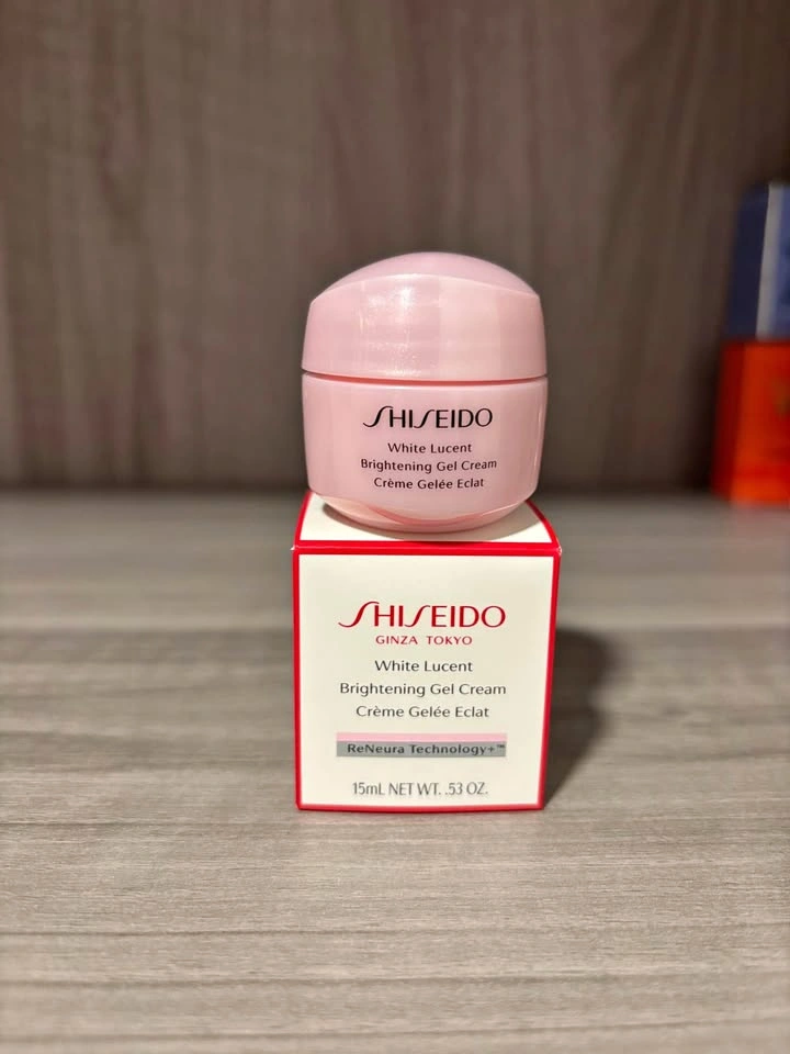 New Shiseido White Lucent Brightening Gel Cream 15ml
