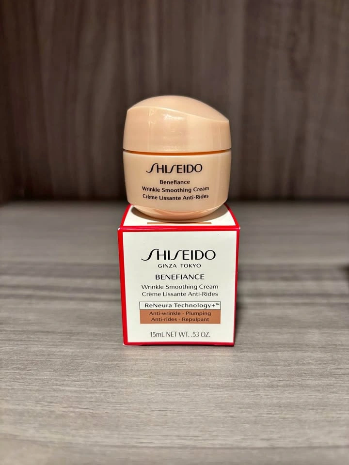Shiseido Benefiance Wrinkle Smoothing Cream 15ml | New