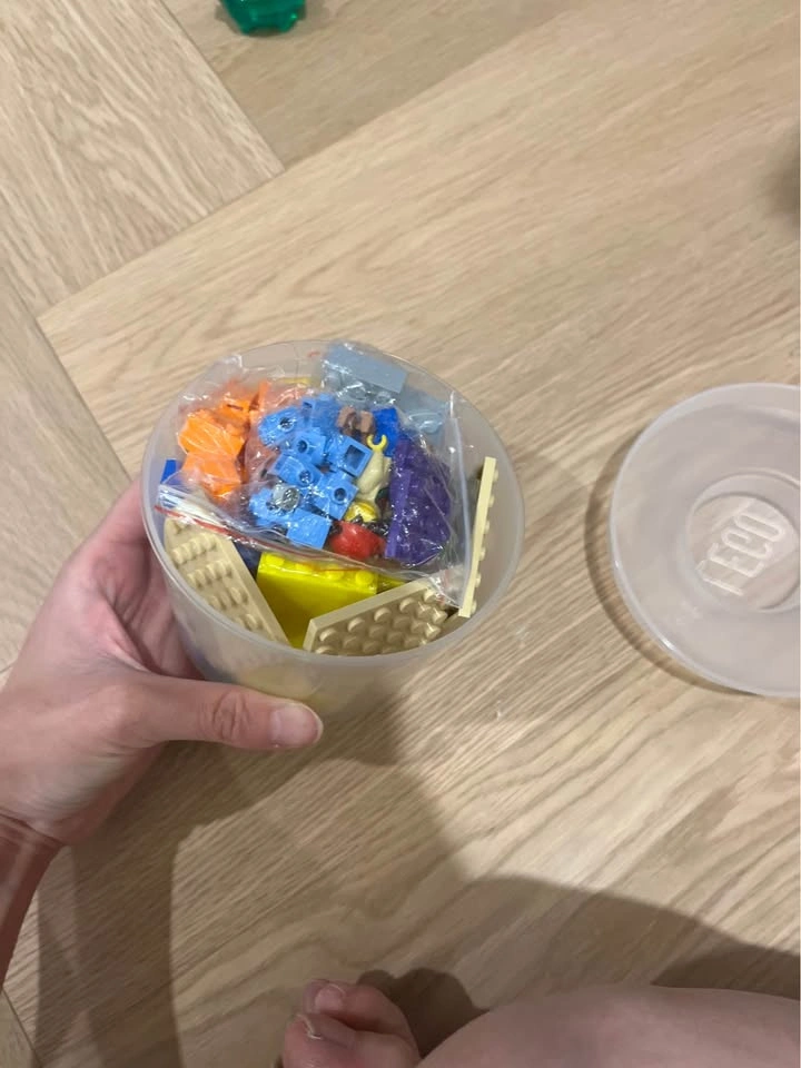 LEGO small pick a brick cup filled and Friends Heart Box Set - photo 4