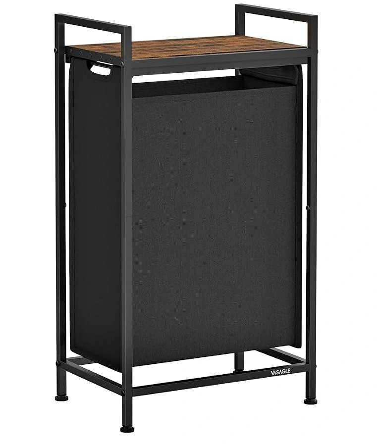 VASAGLE Laundry Hamper UBLH001B01 – Pull-Out & Removable Bag, 47
