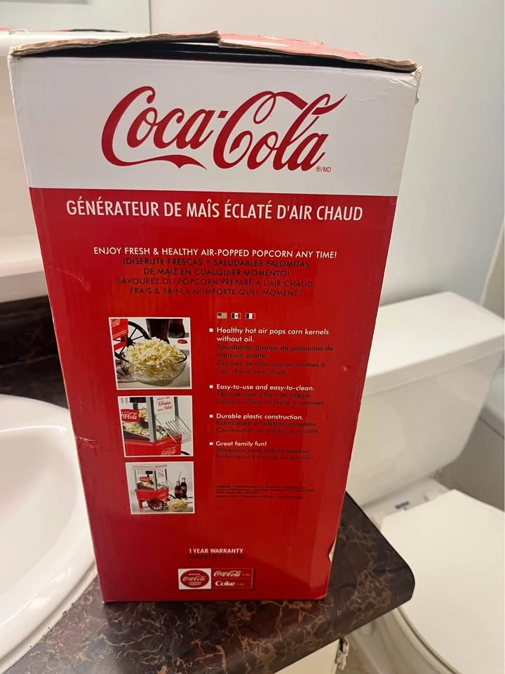 Coco cola popcorn machine - photo 2