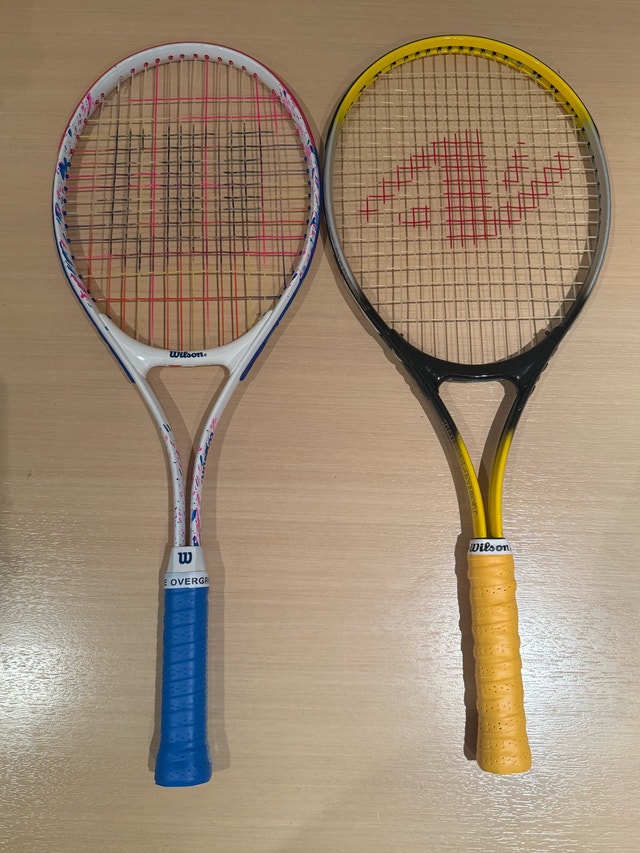 Wilson & Tournament Tennis Rackets Racquets - New Grips