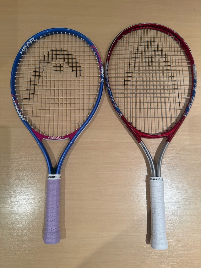 Head Instinct and Agassi 25 Junior Tennis Rackets - New