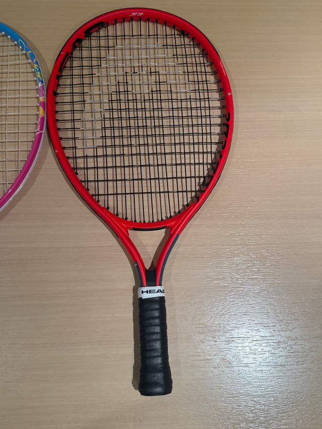 HEAD JR 19 Tennis Rackets Racquets - New Grips - photo 2