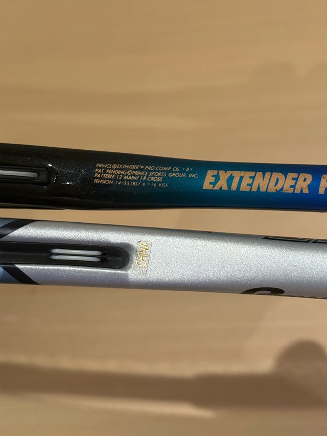 Prince Extender Pro Comp OS & Power Fan Squash Rackets - photo 3