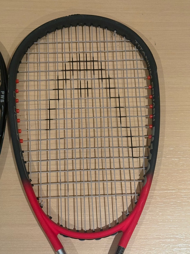 Wilson and Head Squash Rackets Racquets - New Grips - photo 3