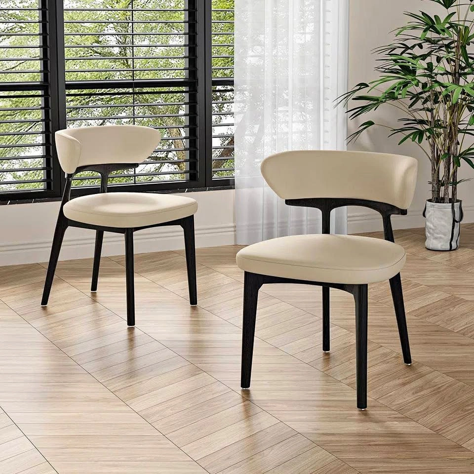 Modern Fully Assembled Dining Chairs Set of 2