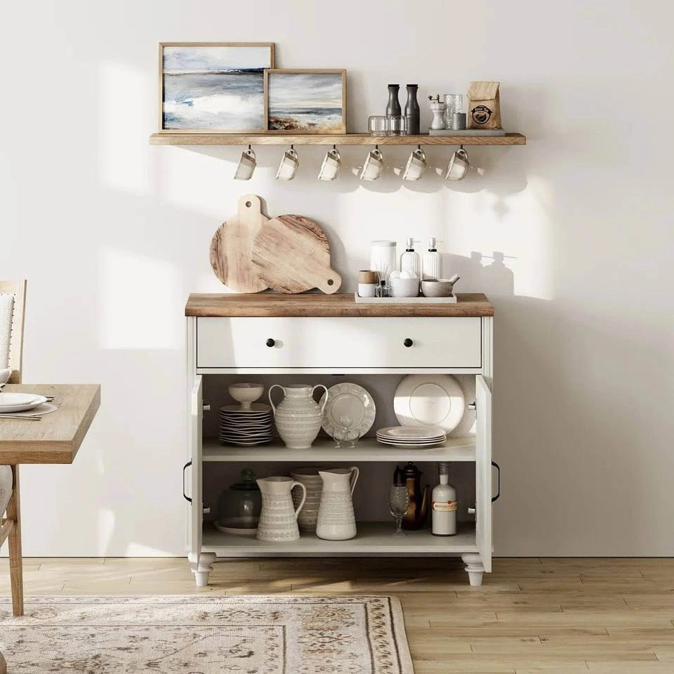 Sideboard Buffet Cabinet | White - photo 2