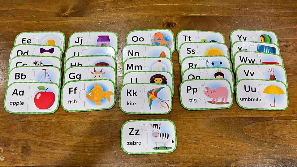 Learning Resources ABC Puzzle Cards
