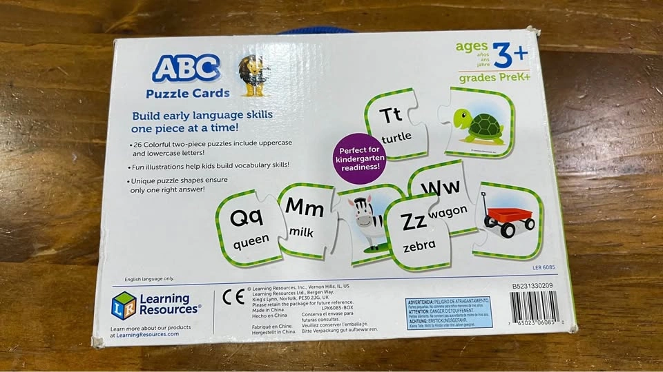 Learning Resources ABC Puzzle Cards - photo 3