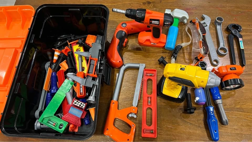 Toy Tool Set with Toolbox - photo 3