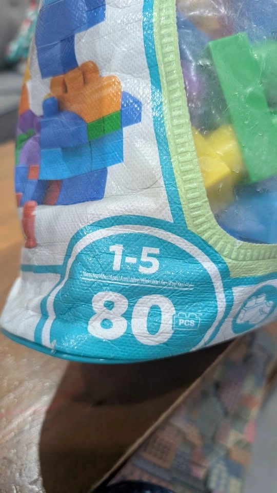Mega Bloks Big Building Bag 80 pcs - photo 2