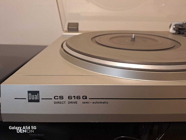vinyl LP player Dual cs616Q