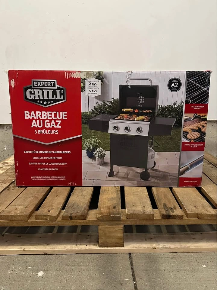 Expert Grill 3 Burner Propane Gas BBQ Grill - photo 3