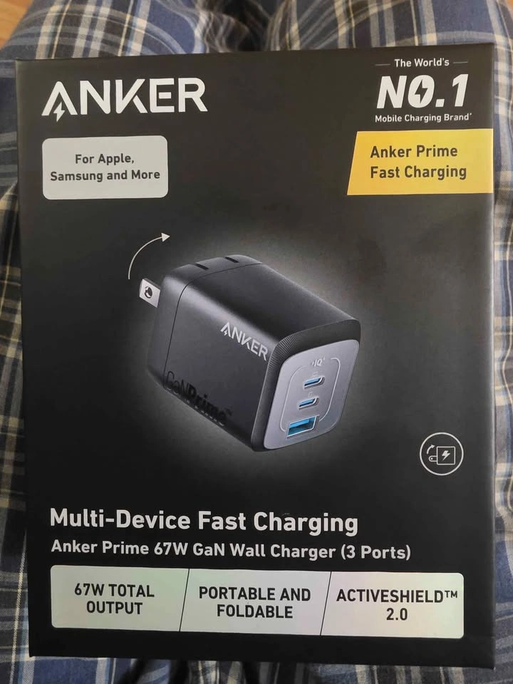 Anker Prime 67W GaN Fast Charger - photo 3