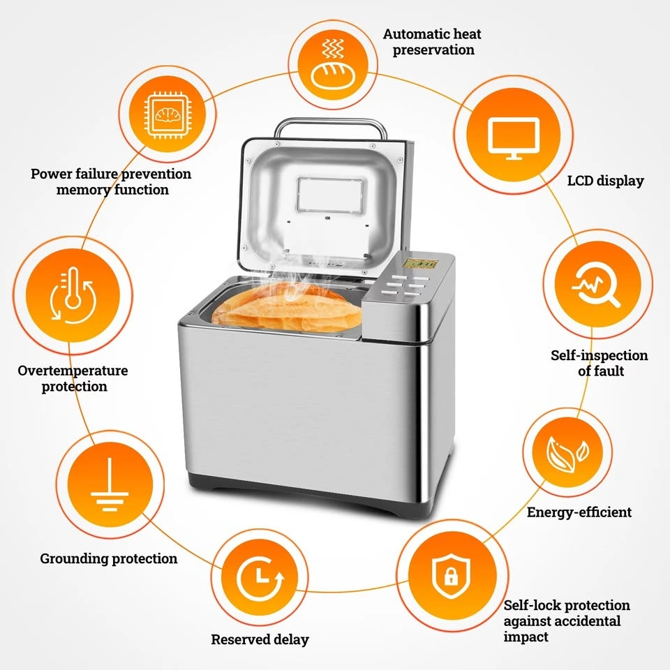 KBS MBF-010 Bread Maker – 17 Programs – Open Box - photo 4