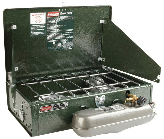 Coleman 2 Burner Dual Fuel Camping Stove