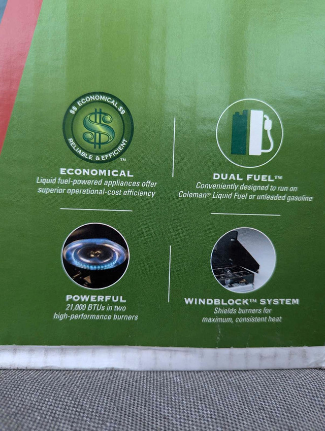Coleman 2 Burner Dual Fuel Camping Stove - photo 5