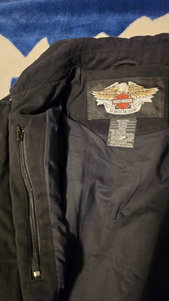 Authentic Harley-Davidson Motorcycle Jacket - Size M - photo 4