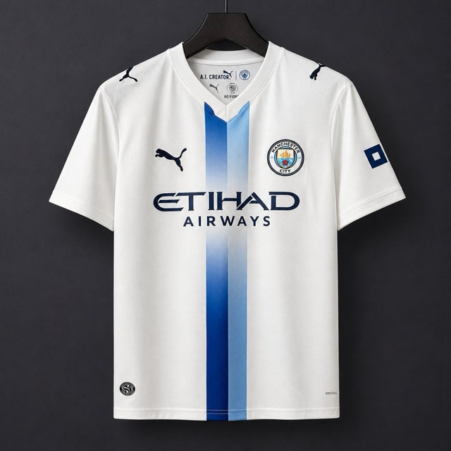 Manchester City 26/27 Season Player/Stadium Version Kits - photo 5