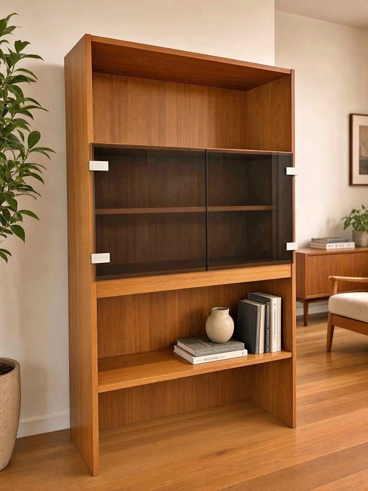 Danish Teak Hutch by Ejsing Møbelfabrik | MCM Display Cabinet