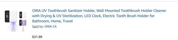 Toothbrush UV Sterilization (Brand New) - photo 2