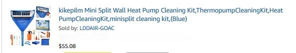 Mini Split Wall Heat Pump Cleaning Kit (Brand New) - photo 2
