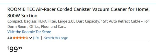 Vacuum Cleaner (Brand New) - photo 2