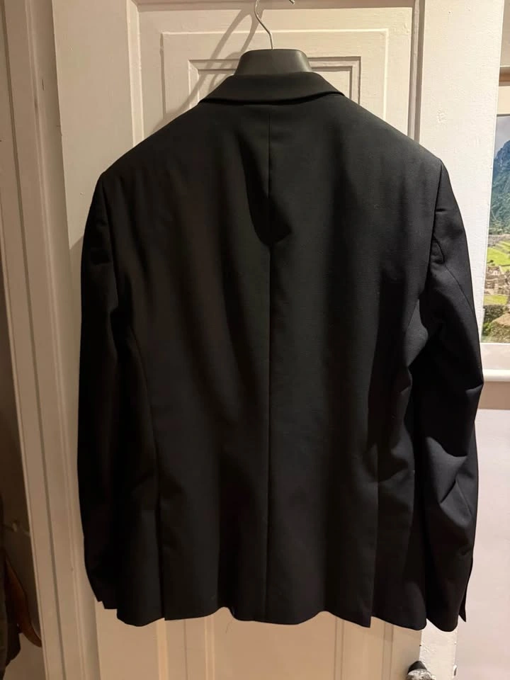 Zara Men's Black Suit Jacket - photo 2