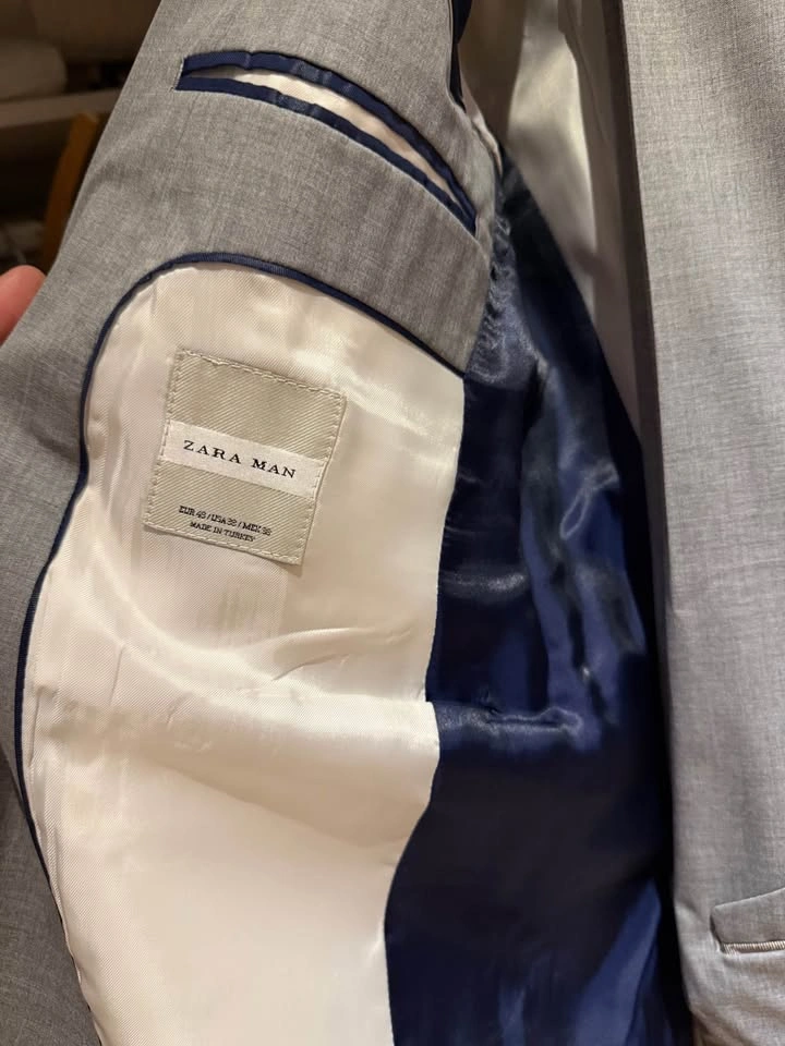 Zara Man Suit Gray - photo 3