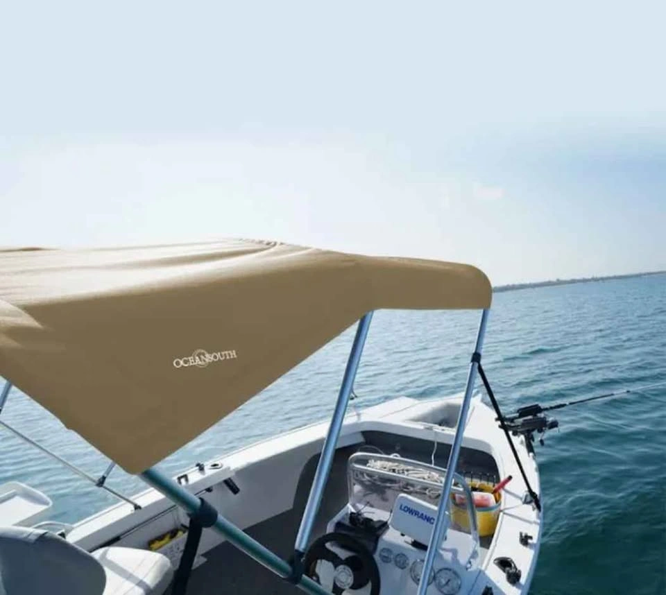 3 Bow Bimini Tops for Boats with Rear Support Poles - photo 2