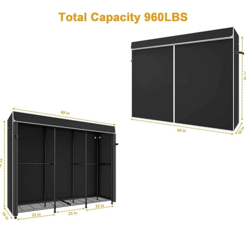 E14C Pro Heavy Duty Closet Organizer System - photo 3